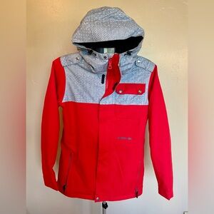 Armada Red & Chambray Ski/Snowboard Jacket